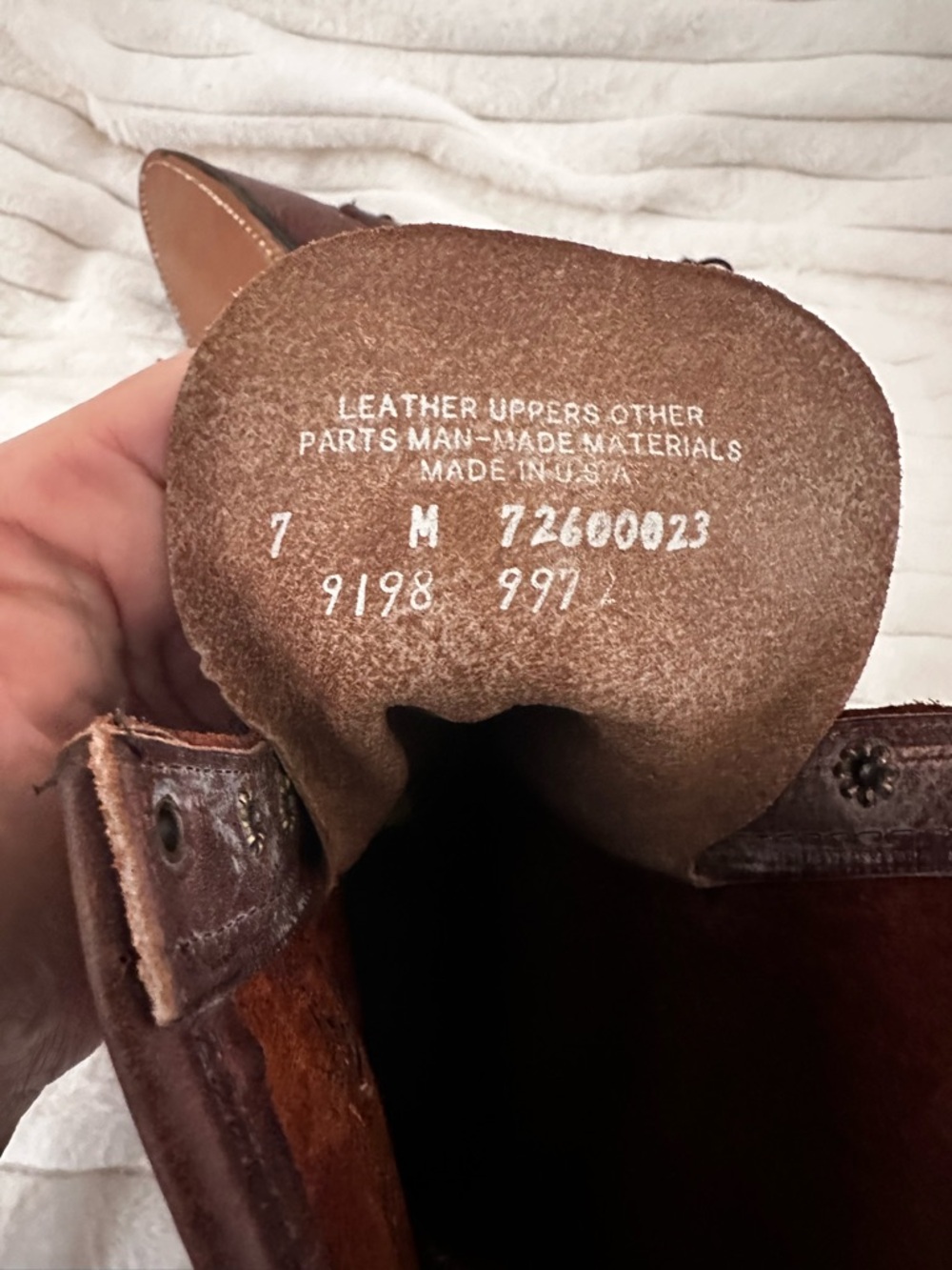 Brown Lace-Up Women's Boots - Picture 4 of 6
